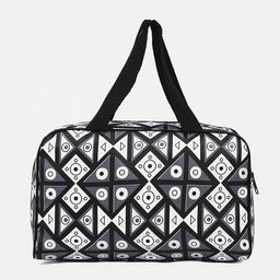 Косметичка на молнии, цвет чёрный