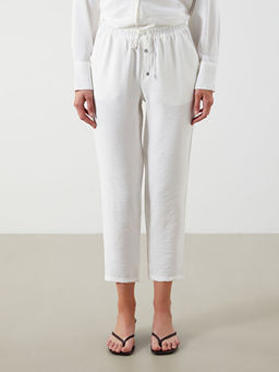 Beli Lastikli Havu? Kesim Kad?n Pantolon