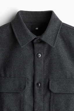 Sobrecamisa de fieltro Regular Fit - H&m фото 7
