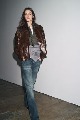 SHINY JACKET ZW COLLECTION - Zara фото 10