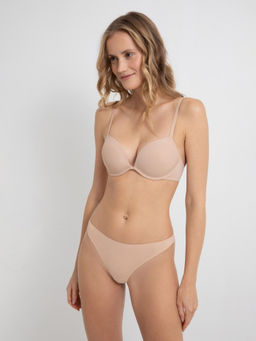 Infinity / Трусы стринги-бразилиано жен. Nikka бежевый - Infinity Lingerie фото 2