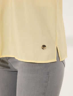 Sar_ Regular Fit Kolsuz Bluz - Pierre cardin фото 7