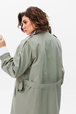 Плащ ANELLI 1419 зеленая дымка  фото 2