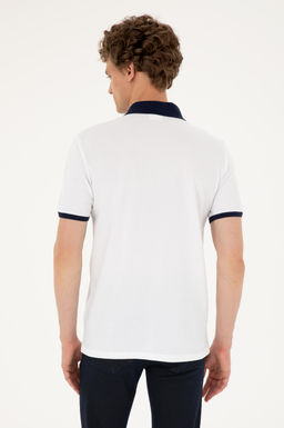 Футболка U.S. Polo Assn мужская темно-синяя хлопок  фото 12