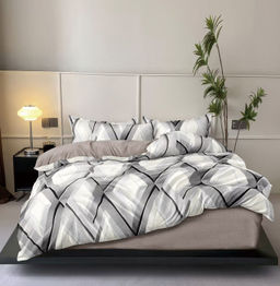 Постельное белье сатин люкс - Антуан 2 сп. с Евро простыней (нав.70х70)