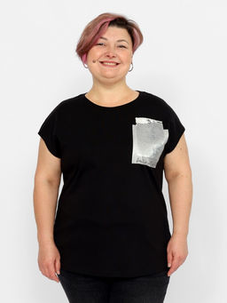CRB wear/CSLW 60273-22 Футболка женская,черный/Ex.Cherubino