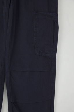 Bej %100 Pamuk Erkek Cocuk Cep Detayl? Lastikli Kordonlu Dokuma Pantolon TKDSS25PL00005 - Trendyolmilla фото 10