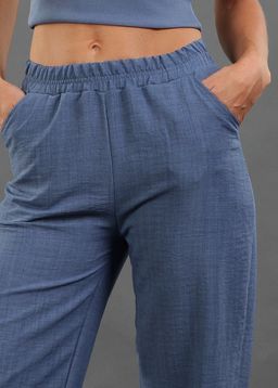 БРЮКИ БЮ156 СИНИЕ - Assana фото 6