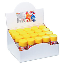 Цена за 20 шт. Мыльные пузыри, Фиксики, 35 мл  фото 3