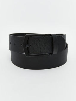 Deri G?r?n?ml? Erkek Kemer