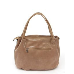 Сумка женская натуральная кожа ADEL-282/3в (отделка ИСК/КОЖА), 1отд+кар/пер. плечевой ремень, капучино 264989 - Adelia фото 2