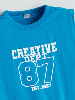 Bisiklet Yaka Erkek ?ocuk Atlet