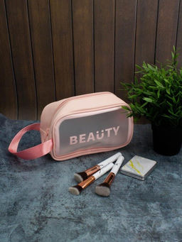 Косметичка "Beauty trend", pink (S) 14х20х9,5 см