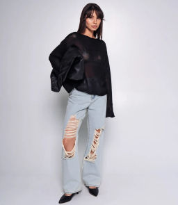 Джемпер #КТ208 (3), чёрный - Dommod фото 4