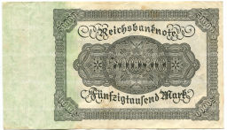 50000 марок 1922 года Германия