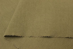 Хлопок крэш цв.Т.оливково-бежевый, СОРТ2, ш.1.38м, хлопок-100%, 160гр/м.кв - Купава фото 2