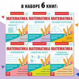 Шпаргалки для 14 кл. набор Основы математики 6 шт. - Буква-Ленд фото 9