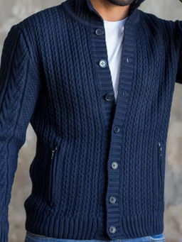 Стильный кардиган на пуговицах (1517)