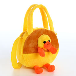 Сумка детская «Цыпленок», на молнии, Выбражулька, жёлтая
