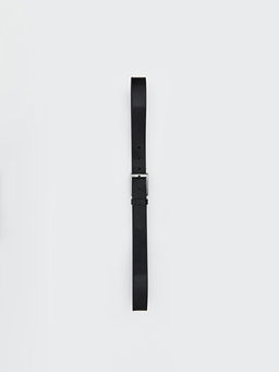 Deri G?r?n?ml? Erkek Kemer