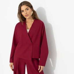 Брючный костюм для триумфа, Стиль говорит (2 в 1, рубин) - Charutti фото 3