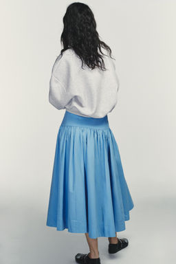VOLUMINOUS MIDI SKIRT - Zara фото 4