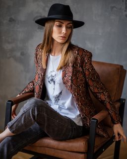 Футболка из хлопка FPP001 - Sahar art lab фото 4