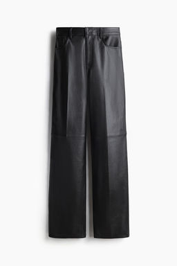 Pantalon de piel recto - H&m фото 5