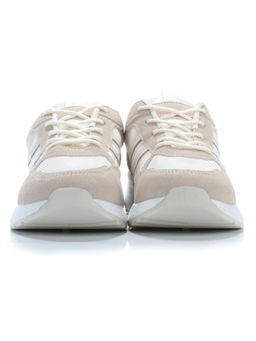05-6027-6 BEIGE Кроссовки женские (искусственные материалы) - No name фото 11