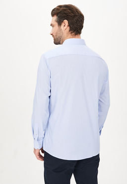 Сорочка мужская длинный рукав GREG 211/231/226/ZN/1p STRETCH  фото 4