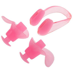 Беруши для плавания ONLYTOP, зажим для носа, МИКС