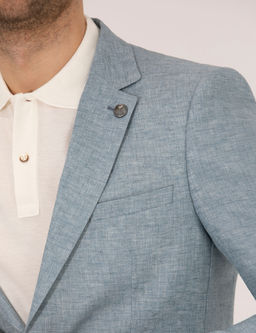 Mavi Ekstra Slim Fit Keten Kar___ml_ Blazer Ceket