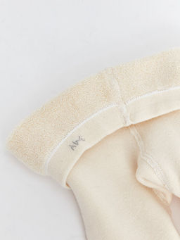 Bask?l? Erkek Bebek K?lotlu ?orap