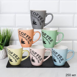 Кружка 250 мл Кофе/ S068 /уп 96/