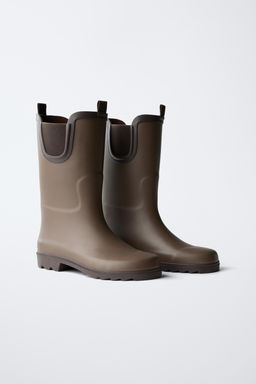 BOTA AGUA ALTA / Marr?n - Zara фото 3