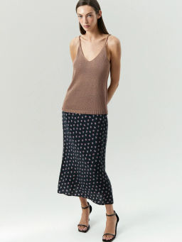 ЕМКА NEW / Юбка миди из 100% купры - Emka фото 2