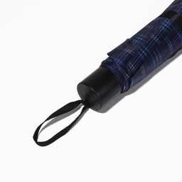 Зонт механический «Клетка», 4 сложения, 10 спиц, R=52/60 см, d=104 см, МИКС