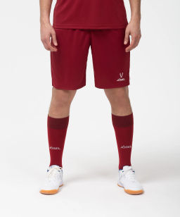 Шорты игровые JOGEL CAMP Classic Shorts, гранатовый/белый