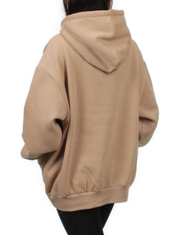 2622 BEIGE Толстовка женская (85% хлопок, 10% полиэстер, 5% спандекс) - Fashion фото 6