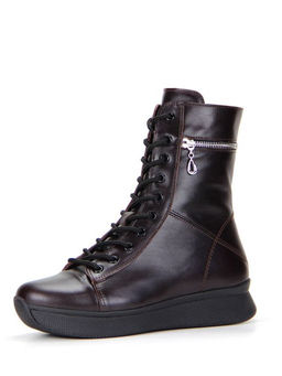Ботинки EDART 340.omega bl.brown/шерсть