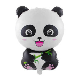 Цена за 3 шт. Воздушный шар фольгированный 27" «Панда», фигура