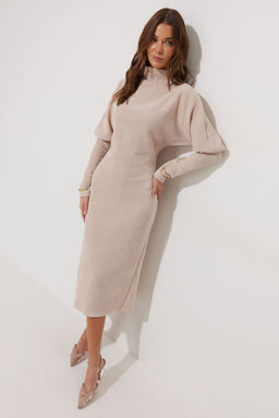 Платье LYUSHe 4274 бежевый фото 3