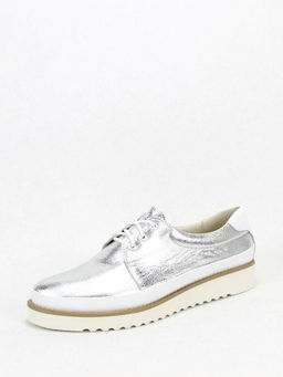 Туфли полуботинки EDART 103.man w.silver/white