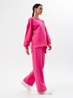 Костюм футер 2-х нитка петля (хлопок 100%),розовый - Binita фото 2