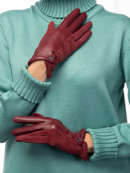 Перчатки жен п/ш LB-0210 wine - Labbra фото 5