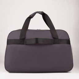 Сумка дорожная на молнии, 2 наружных кармана, держатель для чемодана, длинный ремень, цвет серый - Simaland фото 5