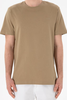 Erkek Regular Fit Bisiklet Yaka Haki Basic Ti__rt Sepette S_rpriz _ndirim - U.s. polo assn фото 7