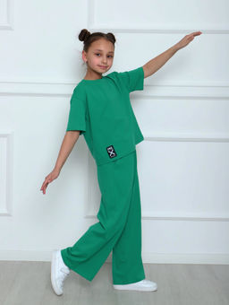 КМ132 Костюм Лана 2 (серо-голубой) - Милаша фото 4