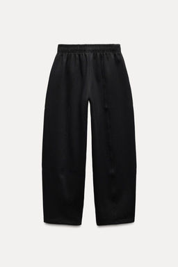 STRAIGHT-LEG PLUSH TROUSERS - Zara фото 11