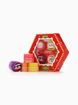 Бальзамы для губ, набор 4 шт. × 3 г, URAL LAB